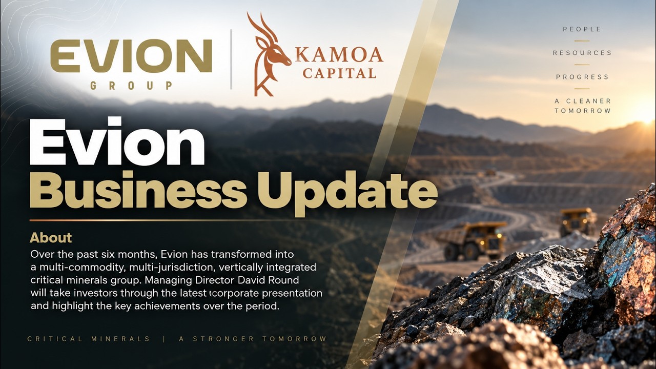 Evion Group business update webinar